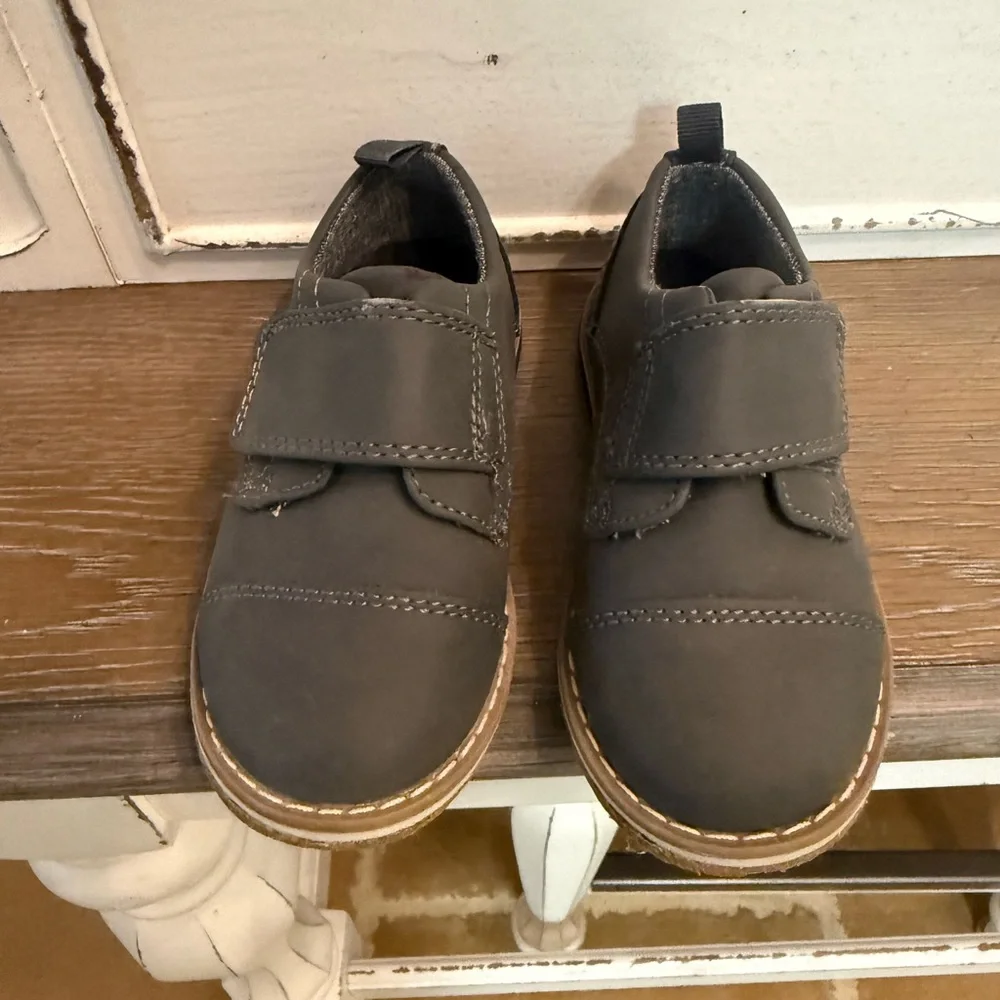 Cat & Jack Charcoal Kids Dress Shoes